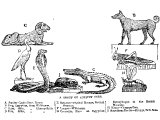 Various Egyptian gods